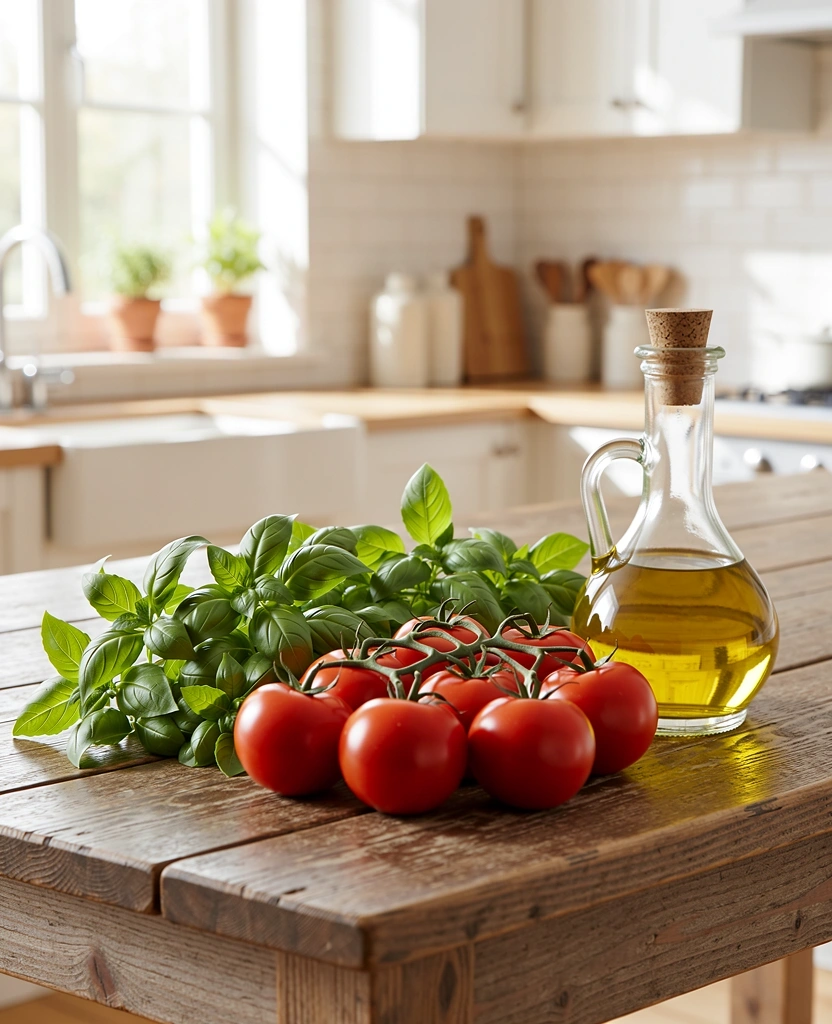 Frische Zutaten für eine ausgewogene Ernährung
